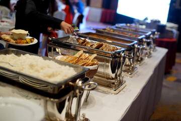 Breakfast buffet For the party or Conference in the hotel