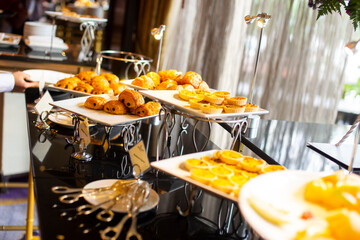 Breakfast buffet For the party or Conference in the hotel