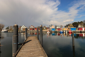 Maritimes Flair im kleinen Hafen von Niendorf an der L&uuml;becker Bucht