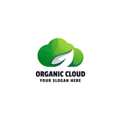 Organic Cloud Gradient Logo Template