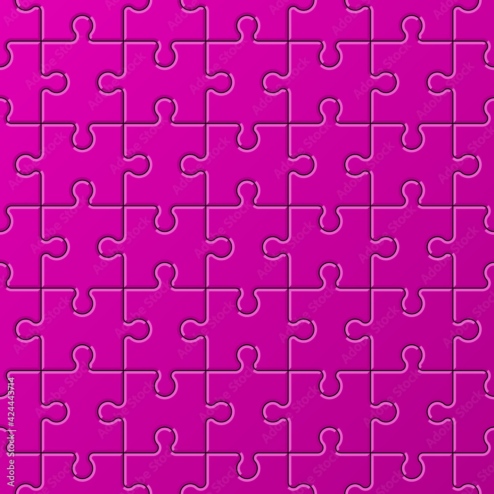 Poster background pattern. a lot of piece flat puzzle presentation. many step circle business card. section