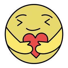 Vector Care Outline Icon Design