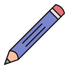Vector Pencil Outline Icon Design