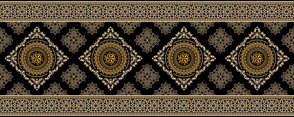 old antique pattern.Grunge oriental card and cover.	