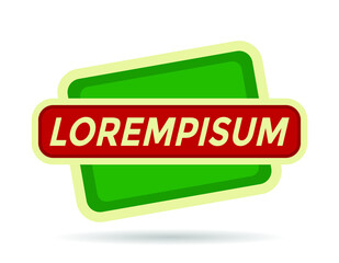 abstract logo or icon, vector illustration 