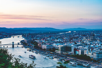 Fototapeta premium budapest panorama
