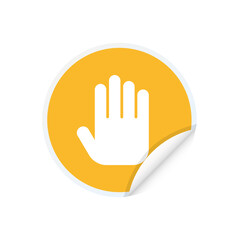 Hand - Sticker