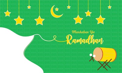 Marhaban Ya Ramadhan. Ramadhan Kareem Wallpaper. Break Fasting. Perfect for background