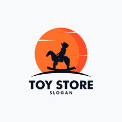 Kids toy shop logo design