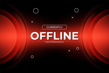 red light currently offline banner for game streaming