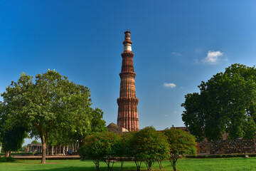 Obraz premium Qutub Minar in Delhi, India