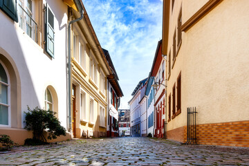 Cityscape of the idyllic Bad Dürkheim , Pfalz, Germany - Stadtansicht Bad Dürkheim