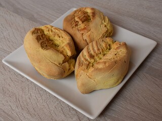 Chipa, alimento tradicional de Paraguay.