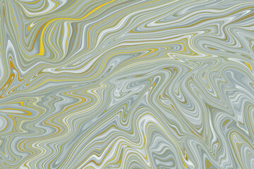 Fototapeta premium Marble texture abstract background pattern design. Golden liquid ink handmade fluid vector illustration for background, posters, wallpaper, or banners.