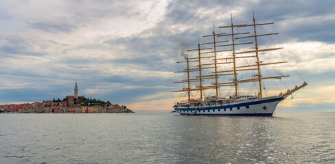 Rovinj mit Royal Clipper 