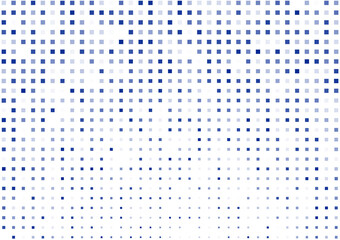 Abstract dotted vector background. Halftone effect. Abstract square design element. Vector