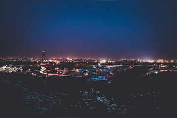 Obraz premium Night sky in Seville