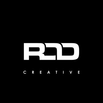 RDD Letter Initial Logo Design Template Vector Illustration