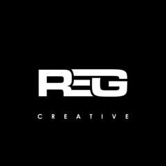 REG Letter Initial Logo Design Template Vector Illustration