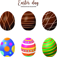 Easter chocolate egg collection