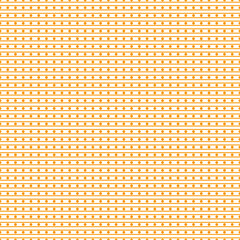 Fototapeta premium Abstract Seamless Pattern Orange Doodle Geometric Figures Background Vector