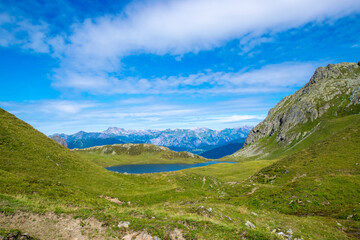 Tilisuna lake (Gargellen, Vorarlberg, Austria)