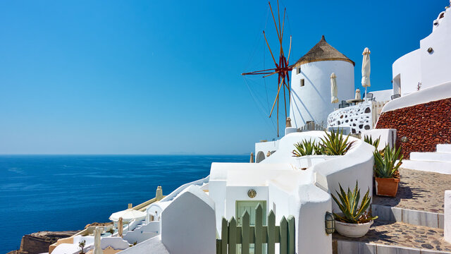 Santorini in Greece