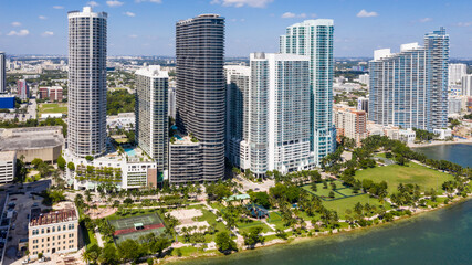 Edgewater Waterfront Park Miami Florida