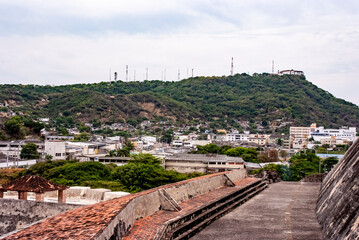 Obraz premium Castillo San Felipe de Barajas - Cartagena - Colombia