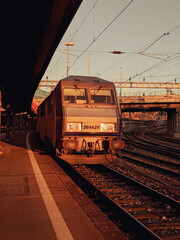 Obraz premium train on station
