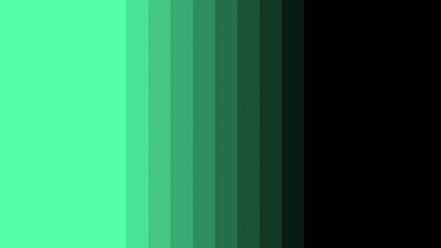 Shades of melange bright green palette animation