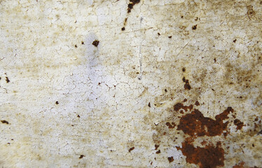 Rust texture on metal wall