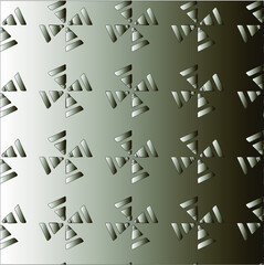  Pattern with a black-and-white gradient . Abstract metallic background