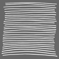 texture of stripes drawn by hand with pen and ink. Isolated on gray background, vector illustration. Can be used in your projects in banners and posters. Cartoon. Drawn in a doodle style.
