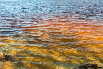 Lakes of Solfatara or sulphace of Pomezia. 
Red Lake