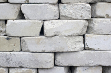 background: white old silicate stones