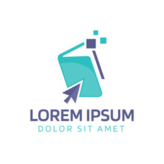 Simple ebook design for modern online book