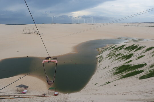 canoa quebrada, cear&aacute;, brazil