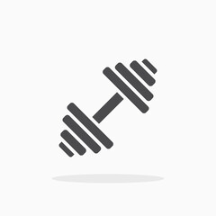 Dumbbell icon.