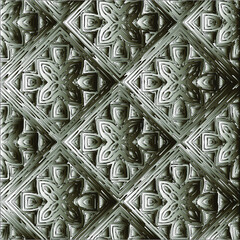  Pattern with a black-and-white gradient . Abstract metallic background.