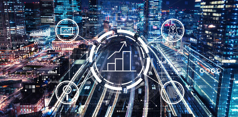 Business growth analysis with a large train station