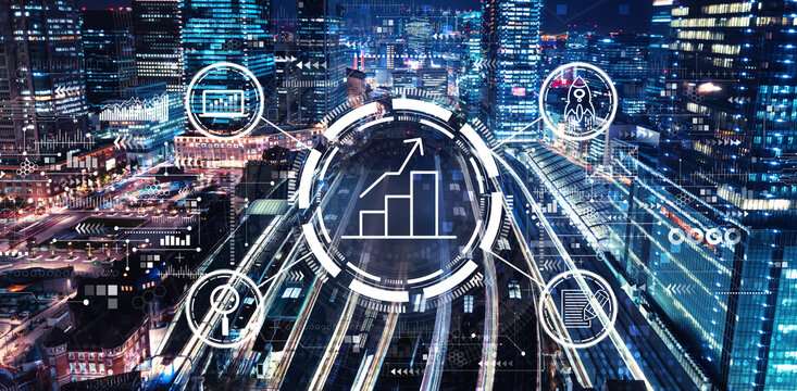 Business growth analysis with a large train station