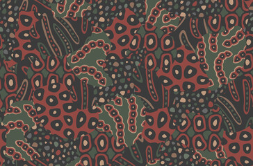 tropical modern seamless pattern