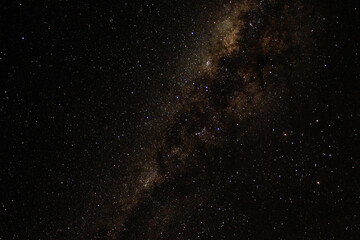 Fototapeta na wymiar starry sky in the Atacama galaxy, Chile