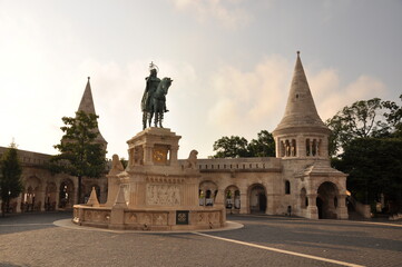 Budapest. Fisherman's Bastion and St. Matthias church