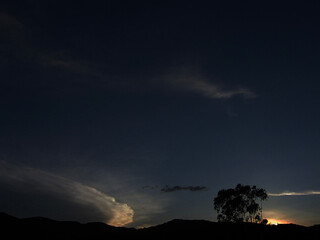 time lapse clouds