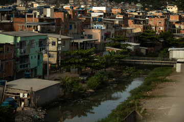 Fototapeta premium Rio de Janeiro Slum, Brazil