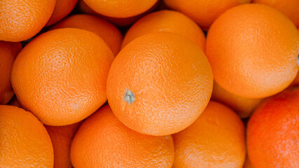 Close-ups of oranges. Orange background. Orange screen saver