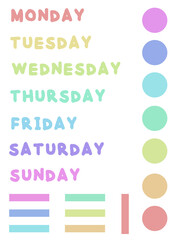 weekly planner stickers 