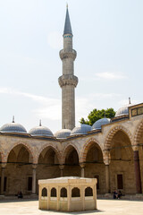 Mezquita o Mosque de Suleiman, en la ciudad de Estambul o Istanbul, en el pais de Turquia o Turkey